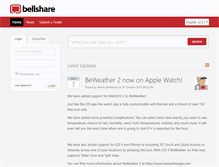 Tablet Screenshot of bellshare.com